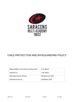 Child Protection and Safeguarding Policy September 2024 SMAT