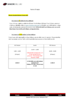 Nursery Charges Form 2 year olds and 3-4 year olds