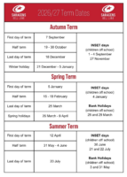 Click to download or print term dates 2026-2027