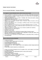 Privacy Notice for Pupils September 2026