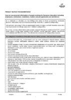 Privacy Notice for Workforce September 2026